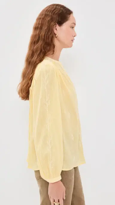 Ba&sh Fedora Shirt Jaune | Thumbnail 4 Ba&sh Fedora Shirt Jaune | Thumbnail 4