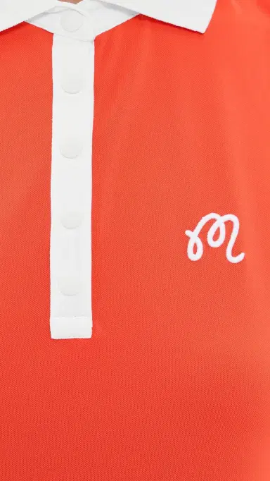 Malbon Claudia Sleeveless Polo Grenadine Red | Thumbnail 6 Malbon Claudia Sleeveless Polo Grenadine Red | Thumbnail 6