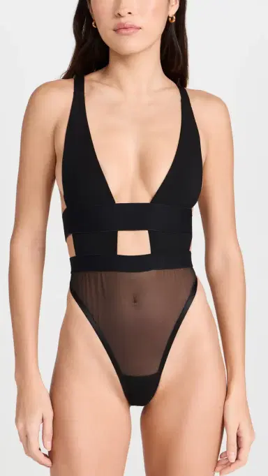 Bluebella Topaz Soft Thong Bodysuit Black | Thumbnail 2 Bluebella Topaz Soft Thong Bodysuit Black | Thumbnail 2