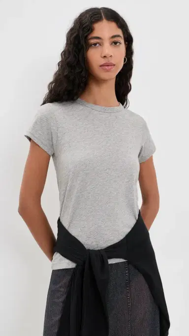 rag & bone The Slub Tee Heather Grey S | Thumbnail 2 rag & bone The Slub Tee Heather Grey S | Thumbnail 2