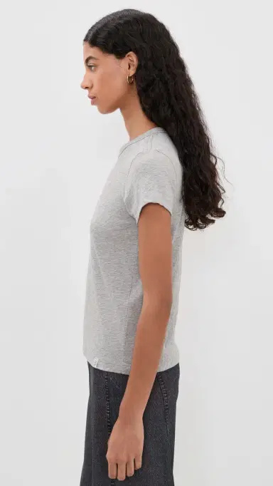 rag & bone The Slub Tee Heather Grey S | Thumbnail 4 rag & bone The Slub Tee Heather Grey S | Thumbnail 4