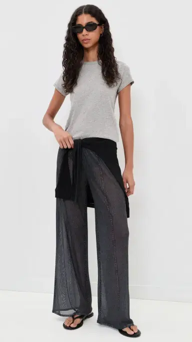 rag & bone The Slub Tee Heather Grey S | Thumbnail 5 rag & bone The Slub Tee Heather Grey S | Thumbnail 5