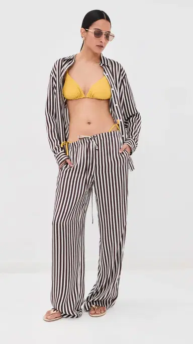 Sprwmn Mara Silk Button Up | Thumbnail 5 Sprwmn Mara Silk Button Up | Thumbnail 5