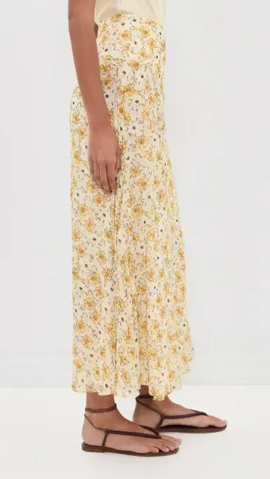Isabel Marant Étoile Fran Skirt Light Yellow/Ecru | Thumbnail 4 Isabel Marant Étoile Fran Skirt Light Yellow/Ecru | Thumbnail 4