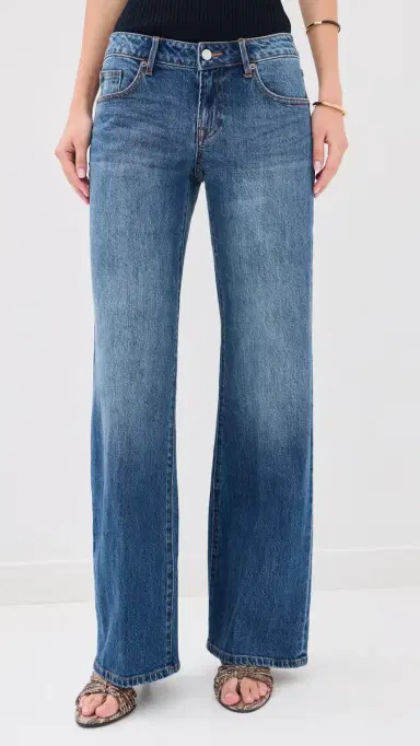 GOOD AMERICAN Vintage Low Loose Jeans Indigo 91 | Thumbnail 2 GOOD AMERICAN Vintage Low Loose Jeans Indigo 91 | Thumbnail 2