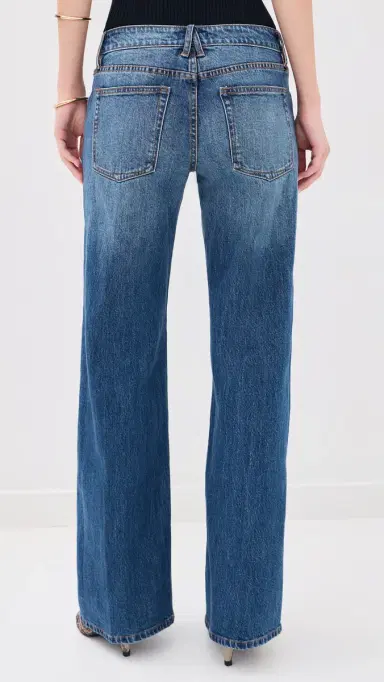 GOOD AMERICAN Vintage Low Loose Jeans Indigo 91 | Thumbnail 3 GOOD AMERICAN Vintage Low Loose Jeans Indigo 91 | Thumbnail 3