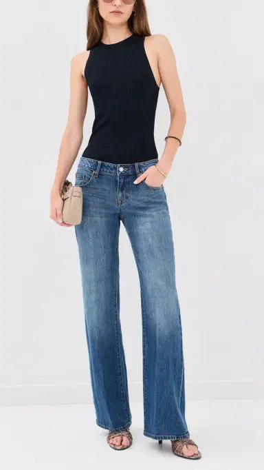 GOOD AMERICAN Vintage Low Loose Jeans Indigo 91 | Thumbnail 5 GOOD AMERICAN Vintage Low Loose Jeans Indigo 91 | Thumbnail 5