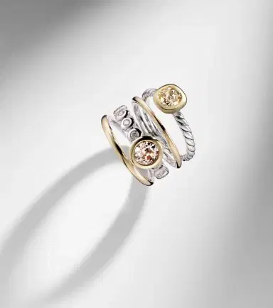 David Yurman DY Mercer 18kt gold and sterling silver ring with gemstones | Thumbnail 5 David Yurman DY Mercer 18kt gold and sterling silver ring with gemstones | Thumbnail 5
