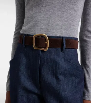 Gabriela Hearst Simone suede belt | Thumbnail 3 Gabriela Hearst Simone suede belt | Thumbnail 3