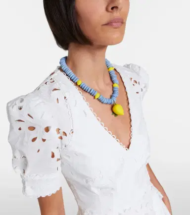 Jennifer Behr Citron beaded necklace | Thumbnail 4 Jennifer Behr Citron beaded necklace | Thumbnail 4