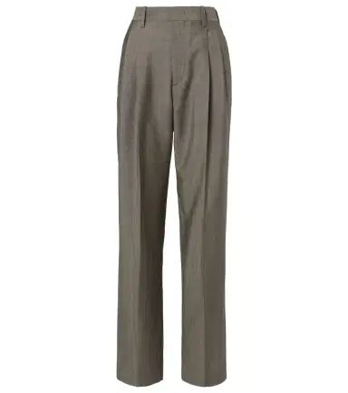 Victoria Beckham Wool and mohair straight pants | Thumbnail 1 Victoria Beckham Wool and mohair straight pants | Thumbnail 1