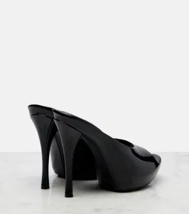 Gucci Viv patent leather platform mules | Thumbnail 3 Gucci Viv patent leather platform mules | Thumbnail 3