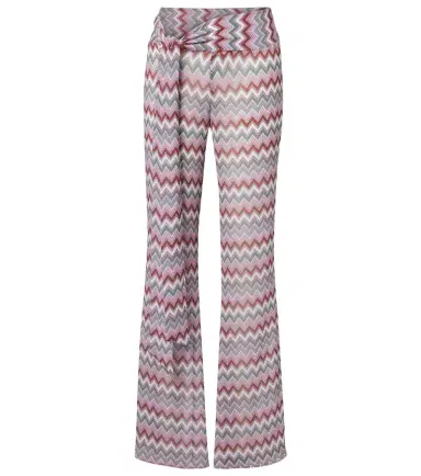 Bananhot Bowie chevron flared pants | Thumbnail 1 Bananhot Bowie chevron flared pants | Thumbnail 1