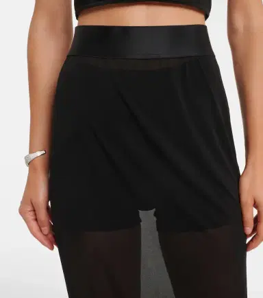 Gucci Semi-sheer crêpe maxi skirt | Thumbnail 2 Gucci Semi-sheer crêpe maxi skirt | Thumbnail 2