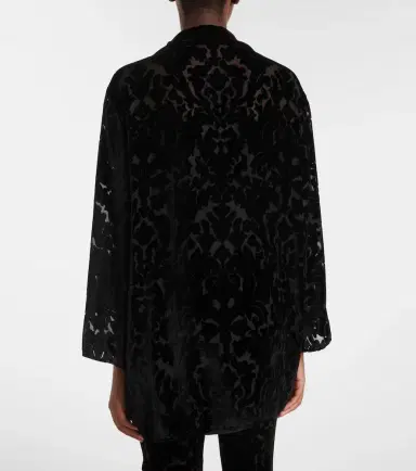 Gucci Floral devoré velour shirt | Thumbnail 5 Gucci Floral devoré velour shirt | Thumbnail 5