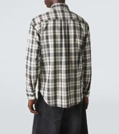Balenciaga Checked cotton flannel shirt | Thumbnail 2 Balenciaga Checked cotton flannel shirt | Thumbnail 2