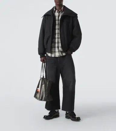 Balenciaga Checked cotton flannel shirt | Thumbnail 3 Balenciaga Checked cotton flannel shirt | Thumbnail 3