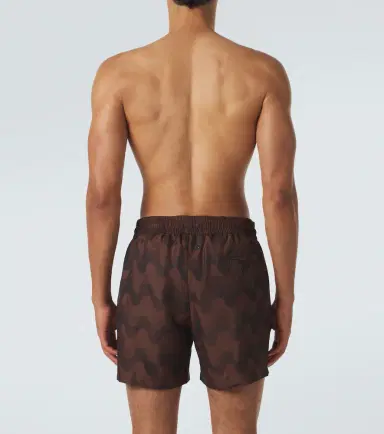 Frescobol Carioca Rio printed jacquard swim trunks | Thumbnail 3 Frescobol Carioca Rio printed jacquard swim trunks | Thumbnail 3
