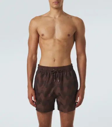 Frescobol Carioca Rio printed jacquard swim trunks | Thumbnail 5 Frescobol Carioca Rio printed jacquard swim trunks | Thumbnail 5