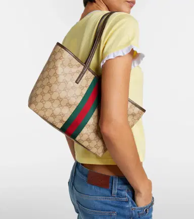 Gucci Tribeca Small GG canvas tote bag | Thumbnail 3 Gucci Tribeca Small GG canvas tote bag | Thumbnail 3