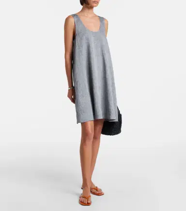 ASCENO Sicily linen minidress | Thumbnail 2 ASCENO Sicily linen minidress | Thumbnail 2