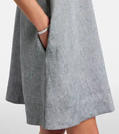 ASCENO Sicily linen minidress | Thumbnail 3 ASCENO Sicily linen minidress | Thumbnail 3