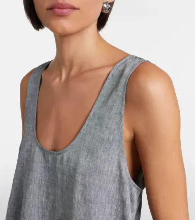 ASCENO Sicily linen minidress | Thumbnail 4 ASCENO Sicily linen minidress | Thumbnail 4