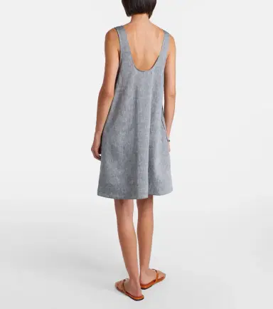 ASCENO Sicily linen minidress | Thumbnail 5 ASCENO Sicily linen minidress | Thumbnail 5