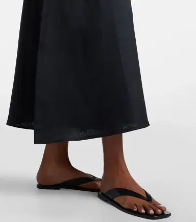 ASCENO Ida linen midi dress | Thumbnail 5 ASCENO Ida linen midi dress | Thumbnail 5