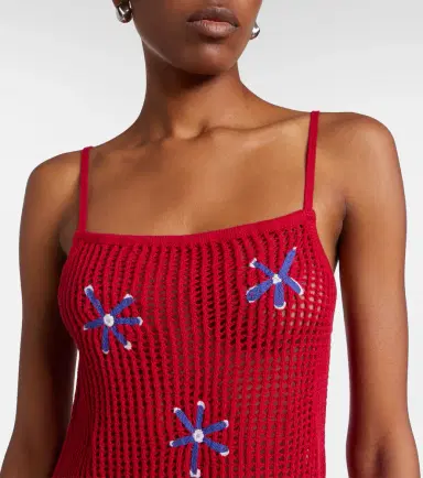 Staud Rio crochet cotton beach dress | Thumbnail 2 Staud Rio crochet cotton beach dress | Thumbnail 2