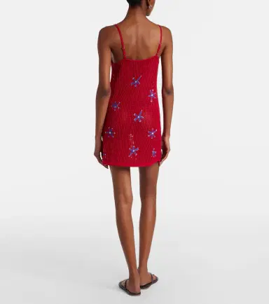 Staud Rio crochet cotton beach dress | Thumbnail 3 Staud Rio crochet cotton beach dress | Thumbnail 3