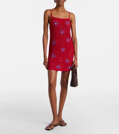 Staud Rio crochet cotton beach dress | Thumbnail 5 Staud Rio crochet cotton beach dress | Thumbnail 5