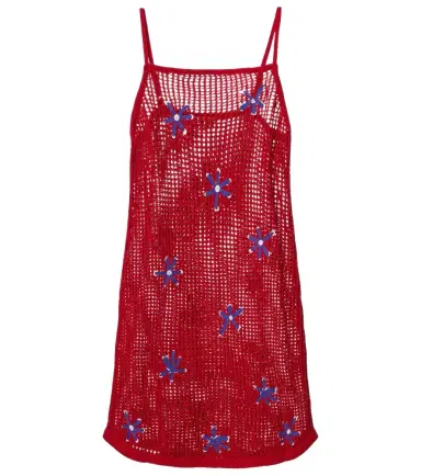 Staud Rio crochet cotton beach dress | Thumbnail 1 Staud Rio crochet cotton beach dress | Thumbnail 1