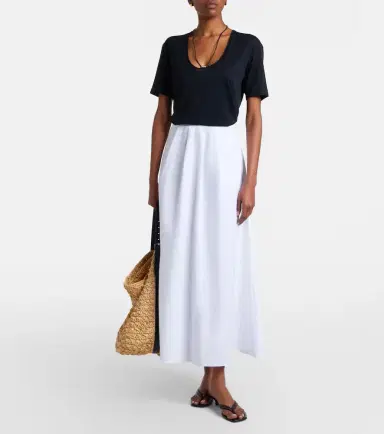 Citizens of Humanity Emi cotton poplin midi skirt | Thumbnail 2 Citizens of Humanity Emi cotton poplin midi skirt | Thumbnail 2