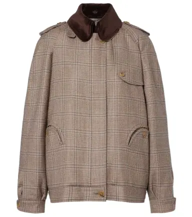 Blazé Milano Blazé Milano Chausie checked virgin wool jacket | Thumbnail 1 Blazé Milano Blazé Milano Chausie checked virgin wool jacket | Thumbnail 1