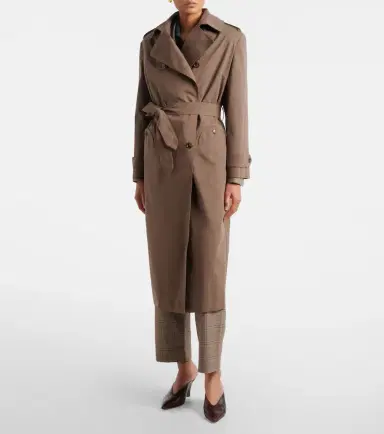 Blazé Milano Blazé Milano Assel cotton-blend trench coat | Thumbnail 3 Blazé Milano Blazé Milano Assel cotton-blend trench coat | Thumbnail 3