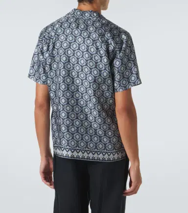 Orlebar Brown Maitan printed silk shirt | Thumbnail 2 Orlebar Brown Maitan printed silk shirt | Thumbnail 2
