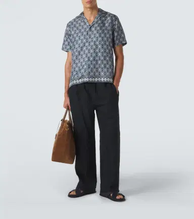 Orlebar Brown Maitan printed silk shirt | Thumbnail 4 Orlebar Brown Maitan printed silk shirt | Thumbnail 4