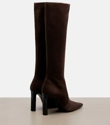 Saint Laurent Francoise suede knee-high boots | Thumbnail 4 Saint Laurent Francoise suede knee-high boots | Thumbnail 4
