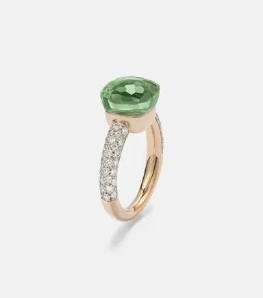 Pomellato Nudo Classic 18kt white and rose gold ring with gemstones | Thumbnail 5 Pomellato Nudo Classic 18kt white and rose gold ring with gemstones | Thumbnail 5