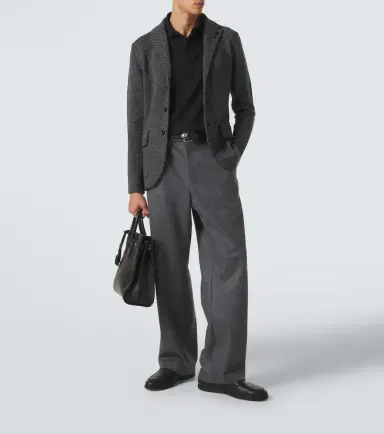 Lardini Virgin chevron wool blazer | Thumbnail 2 Lardini Virgin chevron wool blazer | Thumbnail 2