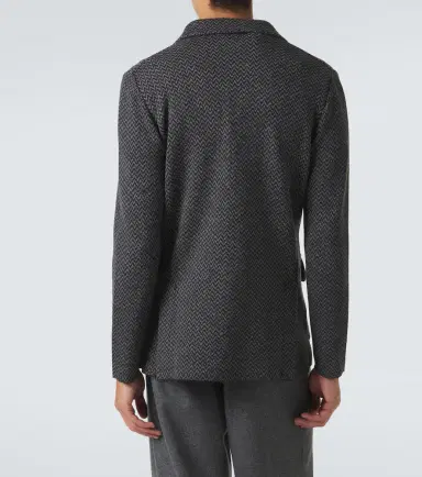 Lardini Virgin chevron wool blazer | Thumbnail 6 Lardini Virgin chevron wool blazer | Thumbnail 6