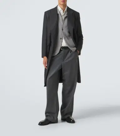 Lardini Double-breasted wool-blend coat | Thumbnail 2 Lardini Double-breasted wool-blend coat | Thumbnail 2
