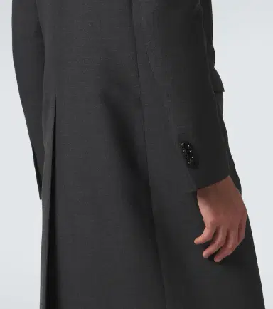 Lardini Double-breasted wool-blend coat | Thumbnail 3 Lardini Double-breasted wool-blend coat | Thumbnail 3
