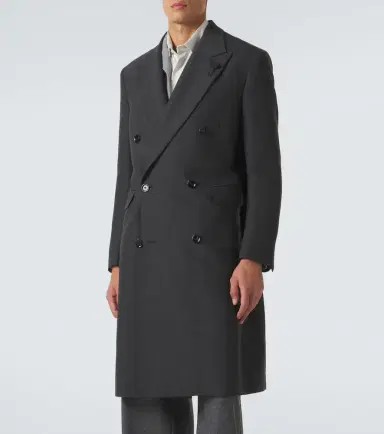 Lardini Double-breasted wool-blend coat | Thumbnail 4 Lardini Double-breasted wool-blend coat | Thumbnail 4