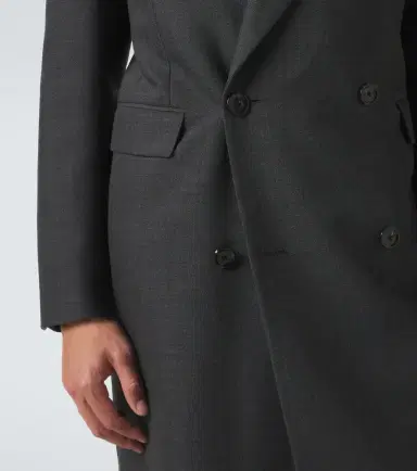 Lardini Double-breasted wool-blend coat | Thumbnail 6 Lardini Double-breasted wool-blend coat | Thumbnail 6
