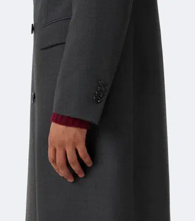 Lardini Double-breasted wool-blend coat | Thumbnail 8 Lardini Double-breasted wool-blend coat | Thumbnail 8