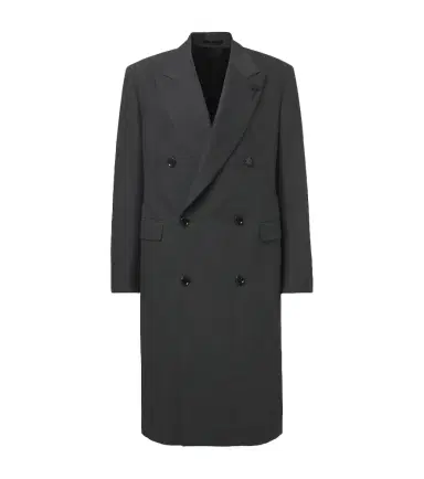Lardini Double-breasted wool-blend coat | Thumbnail 1 Lardini Double-breasted wool-blend coat | Thumbnail 1