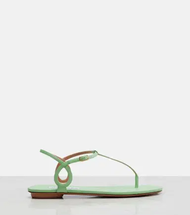 Aquazzura Almost Bare leather thong sandals | Thumbnail 3 Aquazzura Almost Bare leather thong sandals | Thumbnail 3