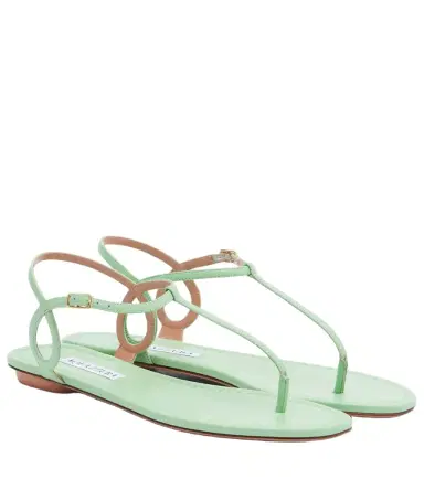 Aquazzura Almost Bare leather thong sandals | Thumbnail 1 Aquazzura Almost Bare leather thong sandals | Thumbnail 1